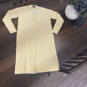 ALFANI Long Sweater - Yellow (Sweet Buttercup) / Size: Small